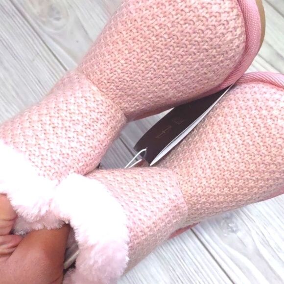 (77-3618)   Fitory Shoes Girls Knitted Snow Boots Sz 10 - Picture 7 of 8